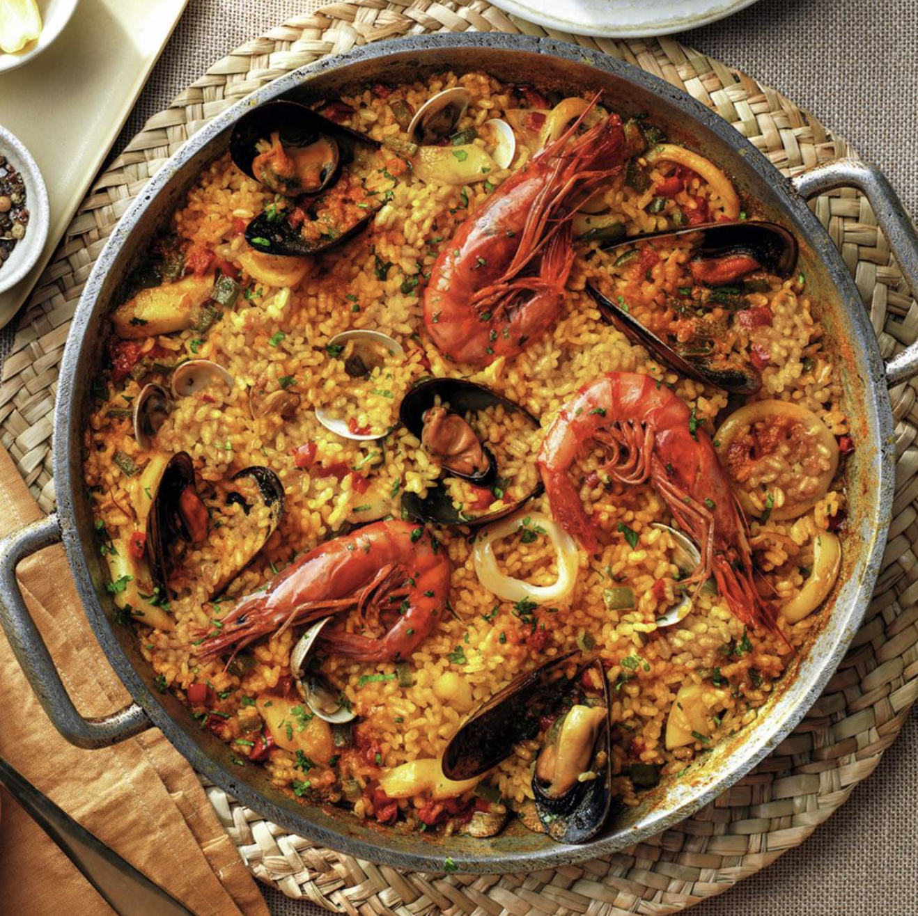 Paella mariscos Restaurant Sant Salvador