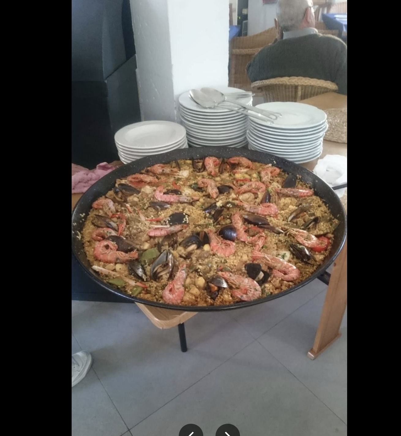 Paella de marisco